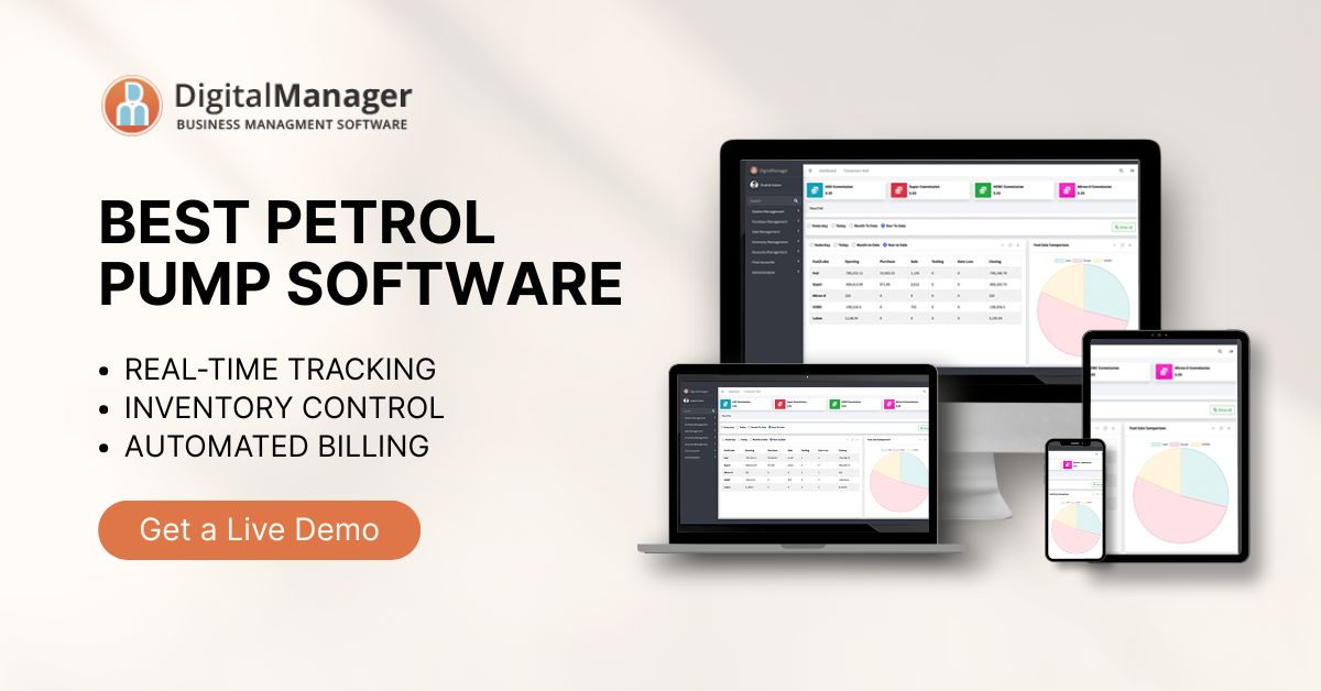 petrol pump software by digitalmanager